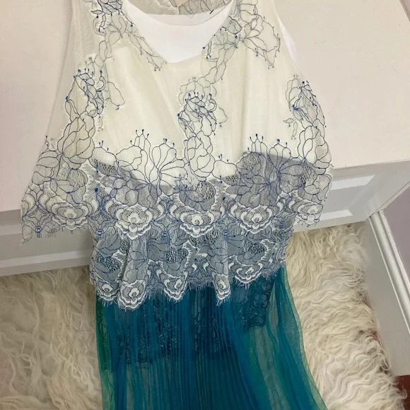 shirt dress with lace bottom Cloud Vanilla Bottom Shirt In-stock / XS